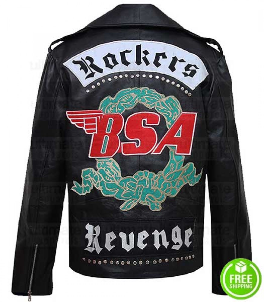 BSA George Michael Faith Rockers Revenge Black Jacket